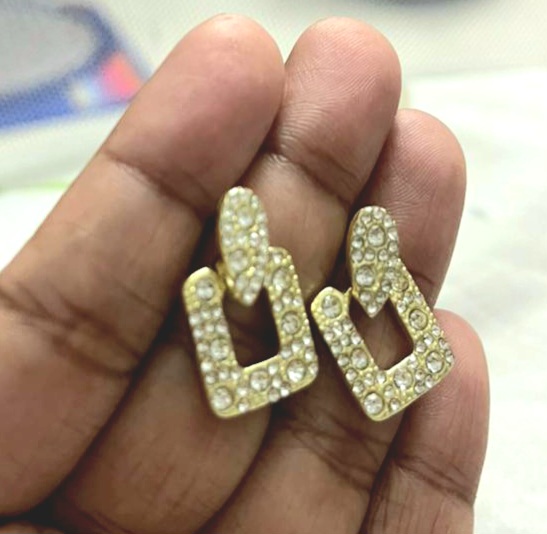 Crystal earrings